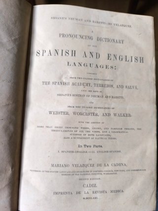 Diccionario Spanish- English
