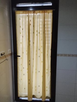 Cortina de cocina con diseño