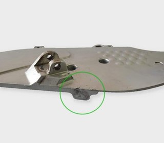 Soporte estriberas izquierdo BMW R1150RT (2001-200