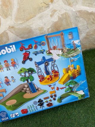 Playmobil City Life Parque Infantil Caja