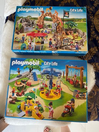 Playmobil City Life Parque Infantil Caja