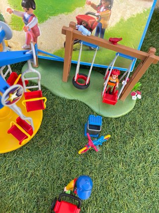 Playmobil City Life Parque Infantil Caja