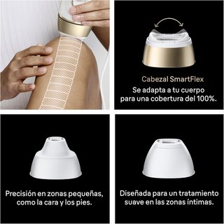 Depiladora Braun Silk-expert Pro 5 IPL Oro/Blanco