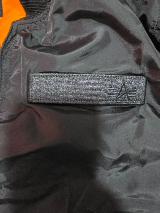Chaqueta Alpha Industries Negra Talla M