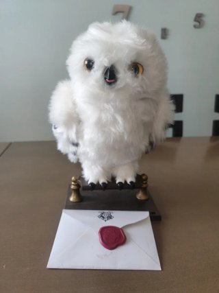 Lechuza Harry Potter Peluche Carta