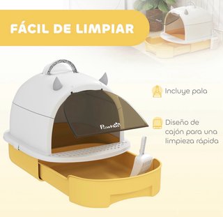 Arenero para gatos con cajón extraíble