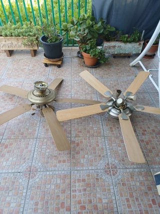 2 Ventiladores 1m Diámetro LOS DOS 50€