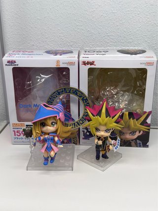 Nendoroid Yugi Muto y Maga Oscura Yugioh