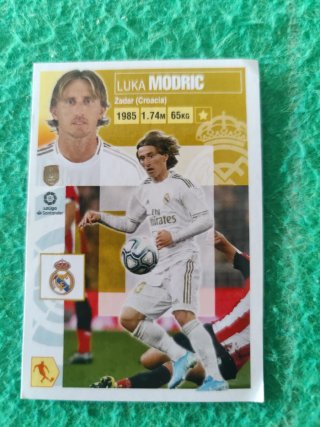 Cromo Luka Modric Real Madrid Liga Este