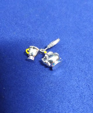 Charm Taza Tetera Princesa Bella Pulsera Pandora