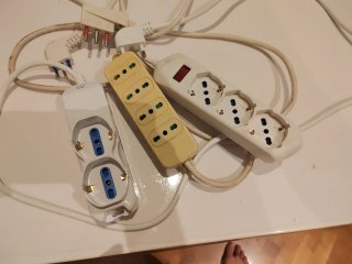 Set 3 ciabatte elettriche