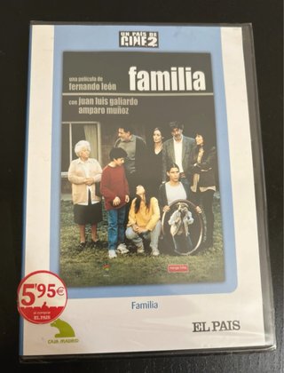 DVD Película Familia de Fernando León de Aranoa