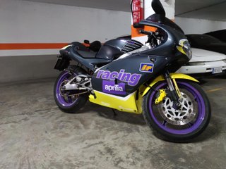 Aprilia RS125 2T Negra/Amarilla