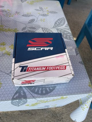 Estriberas Scar Titanio Honda CRF