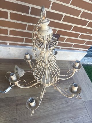 Lámpara de salón vintage nueva.