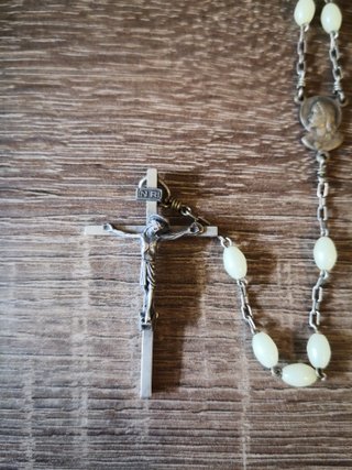 Lote 7 piezas religiosas católicas