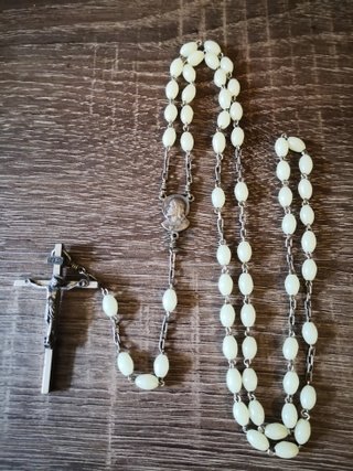 Lote 7 piezas religiosas católicas