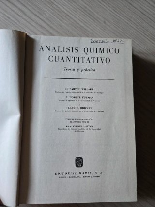 Libro Análisis Químico Cuantitativo