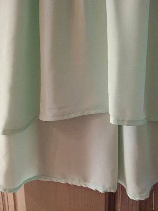 Blusa verde con encaje talla XL