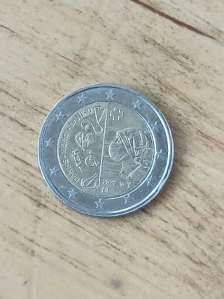 Moneda Bélgica 2 Euros 2022