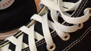 Converse Negras Unisex Talla 42.5