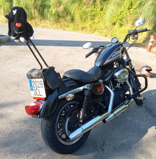 Harley Davidson Sportster 883 XLR.