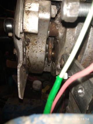Derbi Antorcha Escape y motor.
