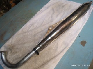 Derbi Antorcha Escape y motor.