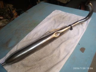 Derbi Antorcha Escape y motor.