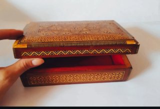 Caja Taracea Granadina Antigua