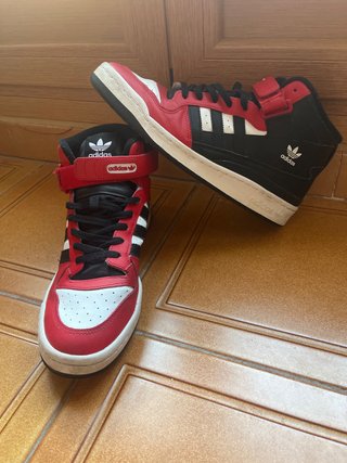 Zapatillas Adidas Altas Rojas Talla 45 1/3