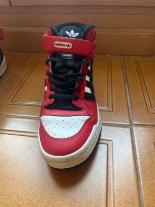 Zapatillas Adidas Altas Rojas Talla 45 1/3
