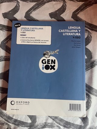 Lengua castellana y literatura Geniox