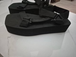 Sandalias Ideal Shoes Talla 40 Negras