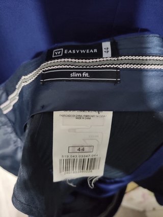Chaqueta Easy Wear Azul