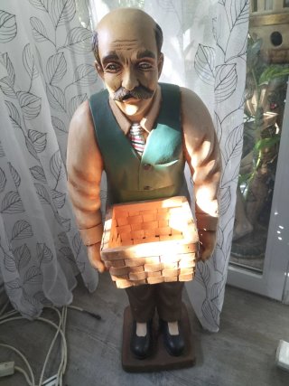 Figura Mayordomo Vintage