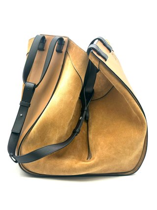 Bolso Loewe Hammock Negro y Marrón