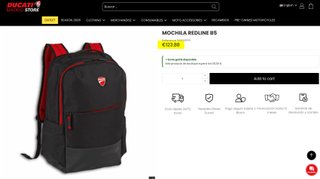 Mochila Ducati Redline B5 OGIO Edición Limitada