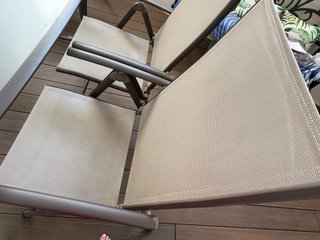 Conjunto Mesa y Silla Hamaca Jardín