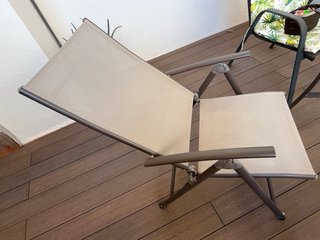 Conjunto Mesa y Silla Hamaca Jardín