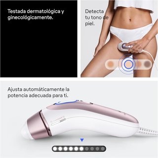 Depiladora Braun Skin i-expert PL7442 Rosa/Blanca