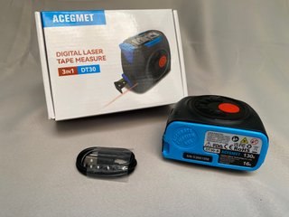 ACEGMET DT30 Medidor Láser Digital 3 en 1 Nuevo