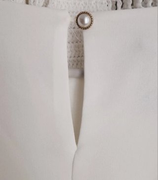 Vestido branco NEW COLLECTION T.U.
