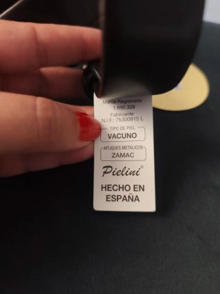 Cinturón Piel Marrón Caballero 95cm