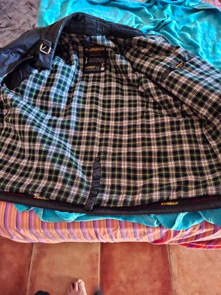 Chaqueta Barbour Garibaldi Negra