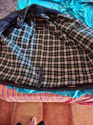 Chaqueta Barbour Garibaldi Negra