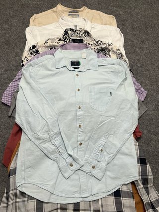 Lote 10 Camisas Marcas Vintage Tallas Varias