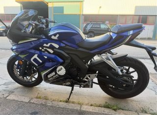 Mitt GP2 R125 Deportiva Azul