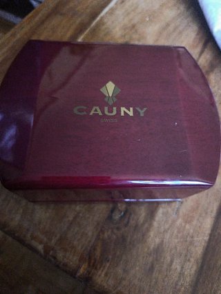 Reloj Cauny Hombre Nuevo Oro/Plata