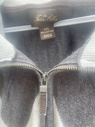 Chaqueta Tasso Elba Cuello Cremallera Rombo